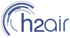 Logo H2air - Références - Boitmobile, créateur de web à Amiens