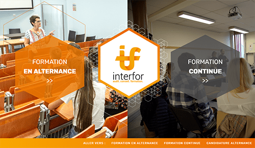 Site vitrine : Interfor | Boitmobile, Agence web de création de site internet à Amiens