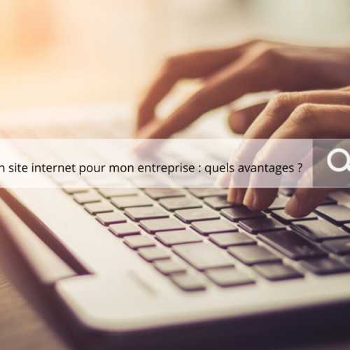 ordinateur barre de recherche site internet entreprise